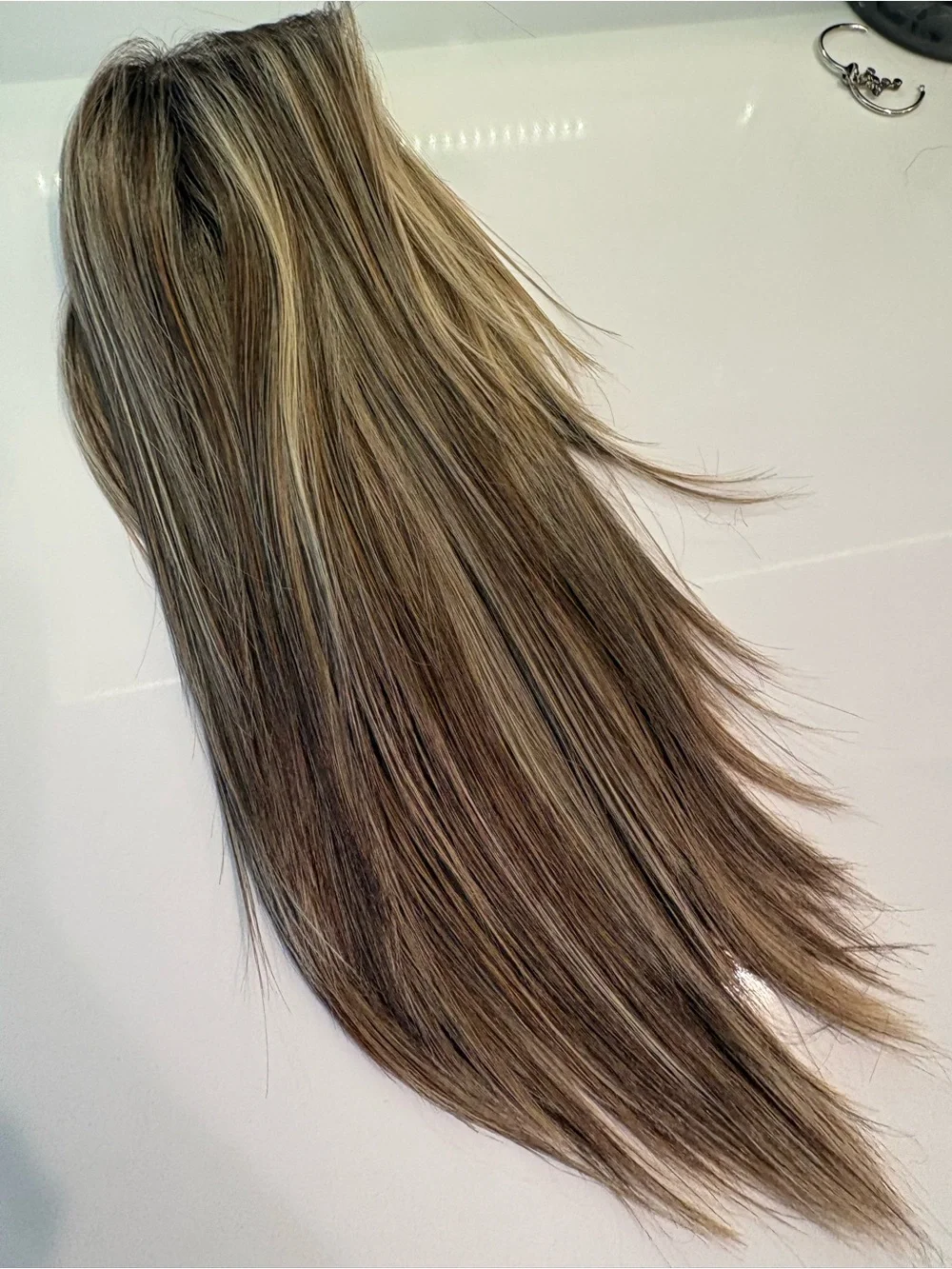 BELLE TRESS CHLOE V Hand Tied Long Straight HF Synthetic Wig! My FAVORITE!